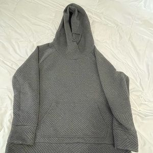 Textured hoodie